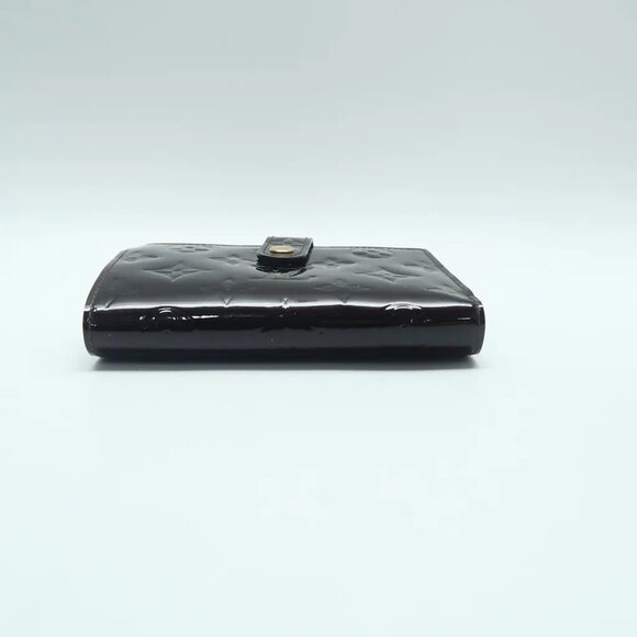Louis Vuitton Burgundy Monogram Patent Leather Wallet 330-041025 - Picture 4 of 12